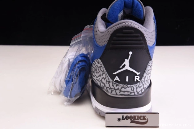 Kick Theory 400 Royal' Jordan Air Retro - 3 CT8532 'Varsity 0822